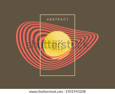 Cosmic art. Abstract background. 3D vector illustration for cover, card, poster, flyer, badge, print for t-shirt, patch or banner.