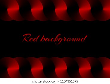 Cosmic christmas background with red metallic texture