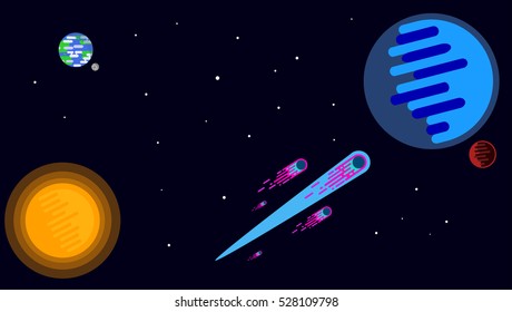 Cosmic collision