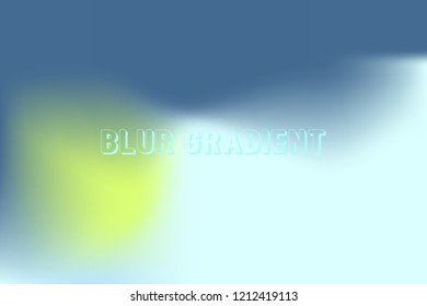 Cosmic colors gradient mesh background. Abstract blurred smooth image. Smooth blend banner template. Iridescent holographic wallpaper, frame, banner. Funky gradient texture vector illustration