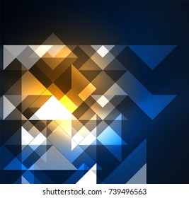 Cosmic electric background with shiny glowing plexus electricity impulses. Vector technology wallpaper