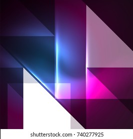 Cosmic electric background with shiny glowing plexus electricity impulses. Vector technology wallpaper