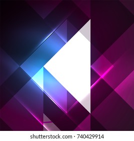 Cosmic electric background with shiny glowing plexus electricity impulses. Vector technology wallpaper
