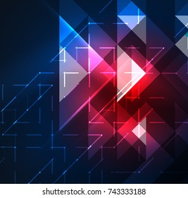Fondo eléctrico cósmico con impulsos brillantes de plexo eléctrico. Fondo de pantalla de tecnología de vectores