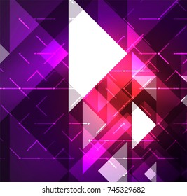 Cosmic electric background with shiny glowing plexus electricity impulses. Vector technology wallpaper
