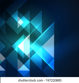 Cosmic electric background with shiny glowing plexus electricity impulses. Vector technology wallpaper