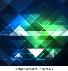 Fondo eléctrico cósmico con impulsos brillantes de plexo eléctrico. Fondo de pantalla de tecnología de vectores