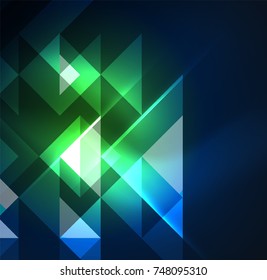 Cosmic electric background with shiny glowing plexus electricity impulses. Vector technology wallpaper