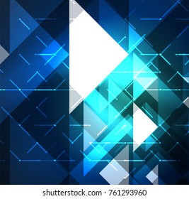Fondo eléctrico cósmico con impulsos brillantes de plexo eléctrico. Fondo de pantalla de tecnología de vectores