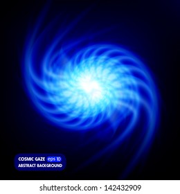 cosmic gaze, abstract background