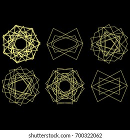  Cosmic geometry astrological star pattern symbols