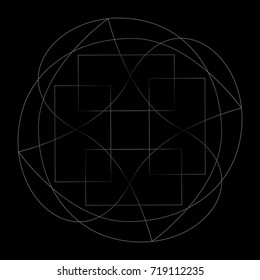  Cosmic geometry astrological star pattern symbols