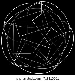  Cosmic geometry astrological star pattern symbols