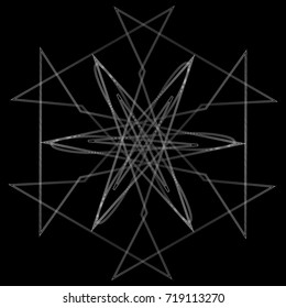  Cosmic geometry astrological star pattern symbols