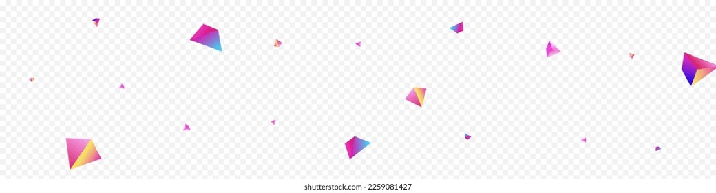 Fondo Panorámico Transparente Del Vector De Vidrio Cósmico. Plantilla de formas de flujo digital. Diseño de poliedro volador mágico. Decoración dispersa del Triángulo Holográfico.