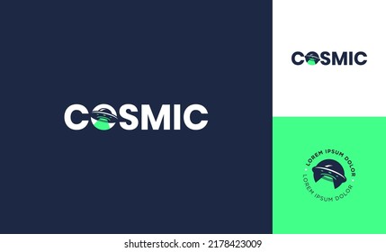 Cosmic Logo Set - Graphic Design