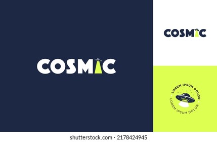 Cosmic Logo Set - Graphic Design