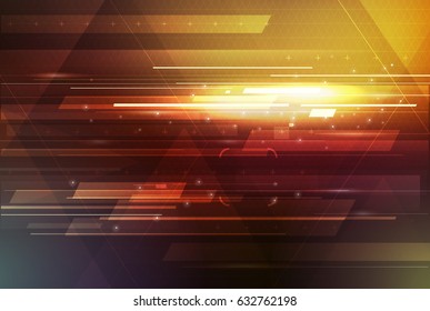 Cosmic shining abstract background