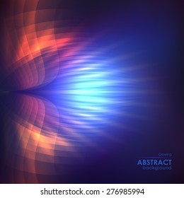 Cosmic shining vector abstract background