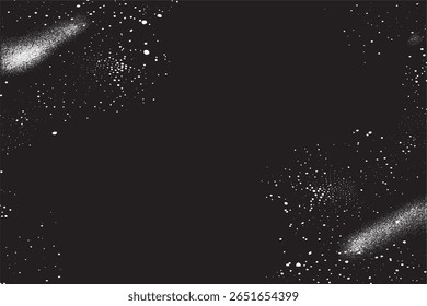 Cosmic Starry Night Background - Galaxy-Inspired textura de espaço preto para projetos de design e arte