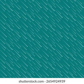 Cosmic teal halftone dots space background