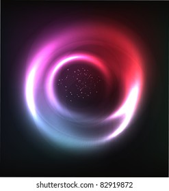 cosmic vector shiny background