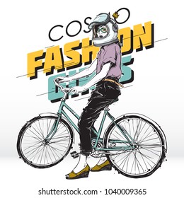 Cosmo fashion illustration. Vector collection.