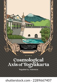 Cosmological Axis Yogyakarta Indonesia culture illustration