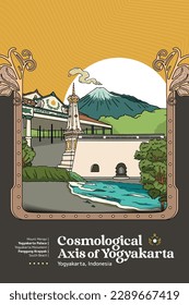 Cosmological Axis Yogyakarta Indonesia culture illustration