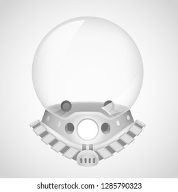 Cosmonaut Helmet Spaceman Astronaut Tantamareska Retro Space Sci-fi Design Vector Illustration