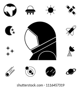 cosmonaut's space suit icon. Detailed set of Space icons. Premium quality graphic design sign. One of the collection icons for websites, web design, mobile app on white background