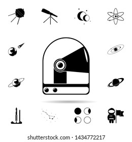 Cosmonaut's space suit icon. Universal set of space for website design and development, app development