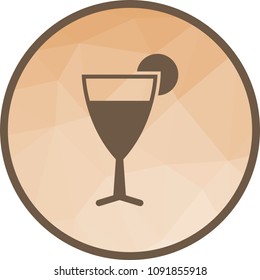 Cosmopolitan, lime icon