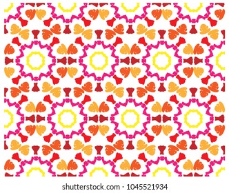 cosmos color flower pattern
