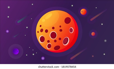 Kosmos ist eine entfernte Galaxie