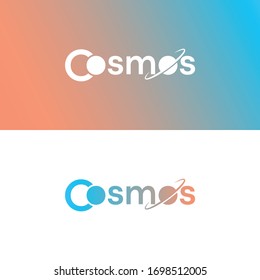 Cosmos Logo With Planets For Use 