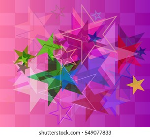 cosmos vector background of modern case, digital visualization around draft