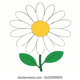 Cosmos Vector on White Background
