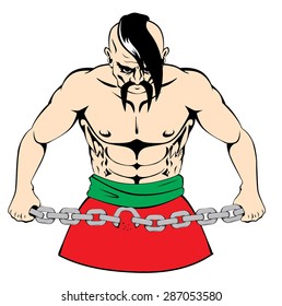 cossack and broken chains