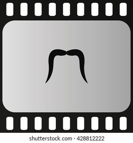 Cossack mustache icon.