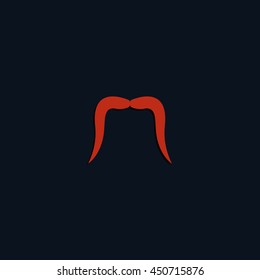 Cossack mustache icon.