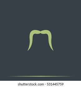 Cossack mustache icon.