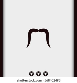 Cossack mustache icon.