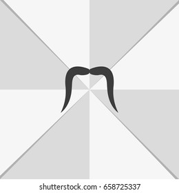 Cossack mustache icon.