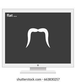 Cossack mustache icon.