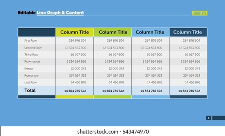 Cost Calculation Slide Template