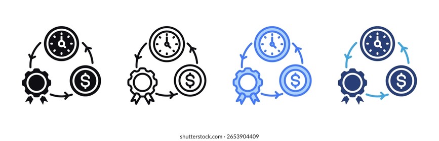 Cost Effective icon sheet multiple style collection