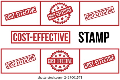 Cost Effective Rubber Stamp Set Vector