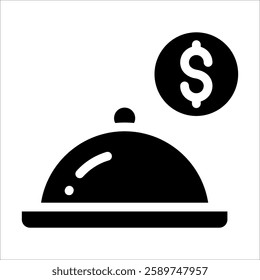 Cost Icon Element For Design