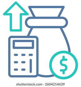 Cost Icon Element For Design